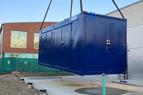 YMCA CHP on crane (600 x 400 px)